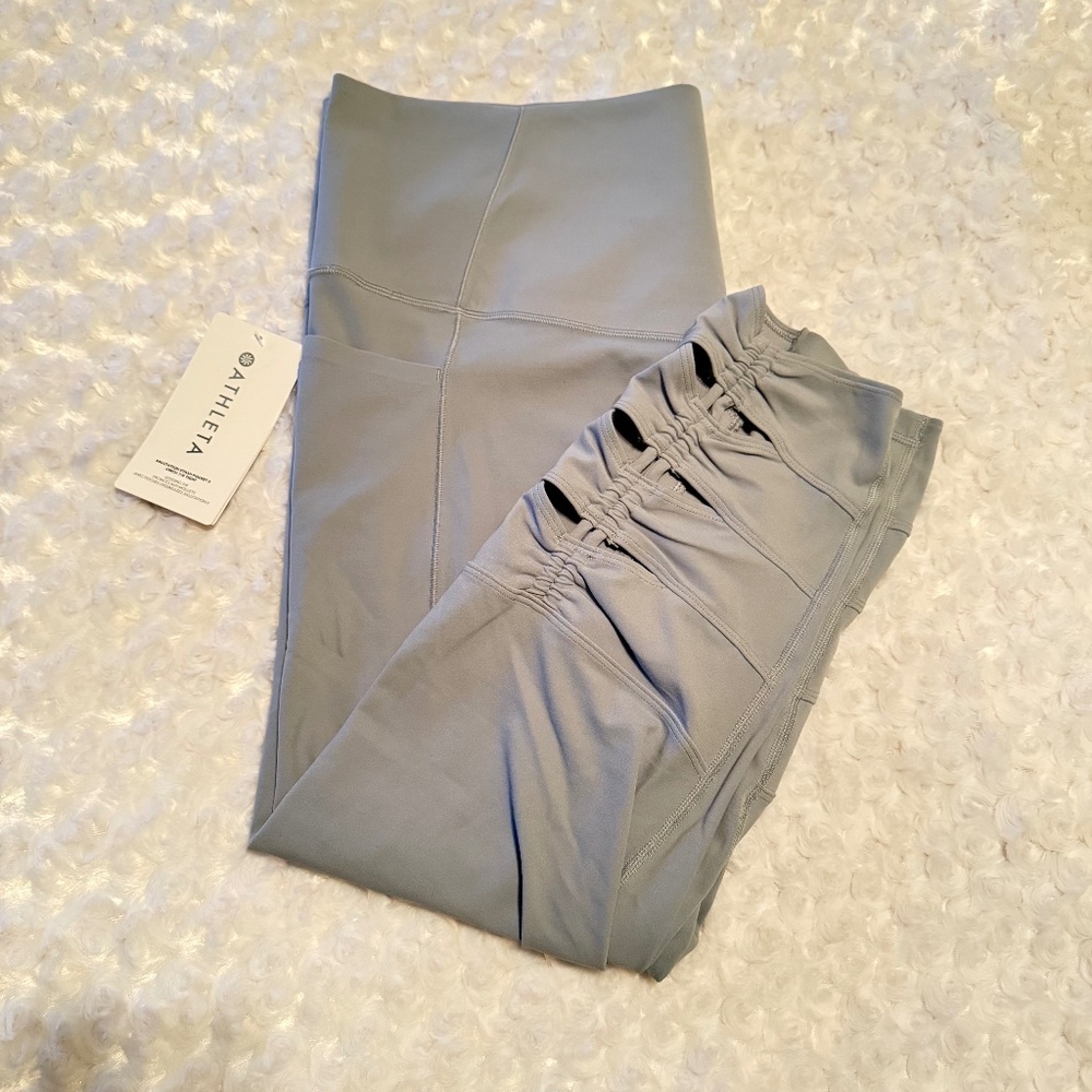 Athleta  SALUTATION STASH POCKET| CINCH 7/8 TIGHTS